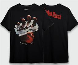 Camiseta Judas Priest - British Steel 2 - TOP - Consulado do Rock