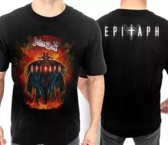 Camiseta Judas Priest Epitaph Blusa Adulto Unisex Oficial Licenciado Banda De Rock Of0076 BM Camiseta Judas Priest Epitaph Blusa Adulto Unisex Oficial Licenciado Banda De Rock Of0076 BM