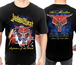 Camiseta Judas Priest Of0086 Consulado Do Rock Oficial Banda