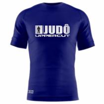 Camiseta Judo HZT - Dry Fit UV-50+ - Treino Passeio - Azul - Uppercut