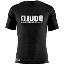 Camiseta Judo HZT - Dry Fit UV-50+ - Treino Passeio - Preta