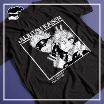 Camiseta Jujutsu Kaisen Gojo Itadori Unissex Anime Camiseta Jujutsu Kaisen Gojo Itadori Unissex Anime