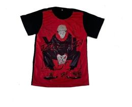 Camiseta Jujutsu Kaisen Itadori Sukuna Blusa Adulto Anime A303 BM