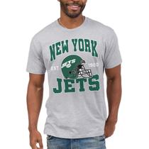 Camiseta Junk Food Clothing x NFL New York Jets - Design de Capacete