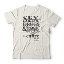Camiseta Just Coffee For Me Studio Geek Camiseta Just Coffee For Me Studio Geek
