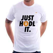 Camiseta Just hodl it - Foca na Moda