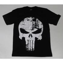 Camiseta Justiceiro Punisher Caveira Adulto Plus Size Hcd394 RCH