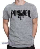 Camiseta Justiceiro The Punisher Caveira Camisa Geek