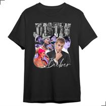 Camiseta Justin Vintage Belieber 90's Bieber Tshirt Cantor
