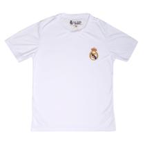 Camiseta Juvenil Balboa Real Madrid Dry Lisa Branco