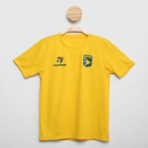 Camiseta Juvenil Brasil Combate Topper Masculina