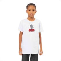 Camiseta Juvenil Corinthians Oficial Bem Vindo Ao Hospício