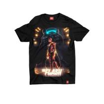 Camiseta Juvenil DC Comics - Flash e Batmans