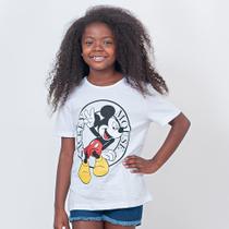 Camiseta Juvenil Feminina Mickey Branco - Cativa