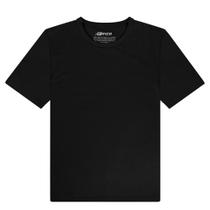 Camiseta Juvenil Fico em Algodão na cor Preta
