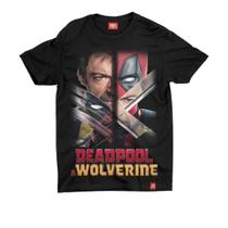 Camiseta Juvenil Marvel - DeadPool e Wolverine Camiseta Juvenil Marvel - DeadPool e Wolverine