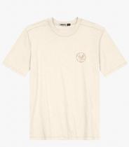 Camiseta Juvenil Masculina em Meia Malha Minty Bege Camiseta Juvenil Masculina em Meia Malha Minty Bege