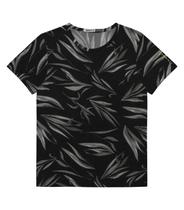 Camiseta Juvenil Masculina Estampada Minty Preto