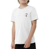 Camiseta Juvenil Masculina Malwee Branca - 100011