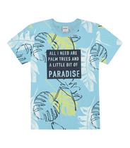 Camiseta Juvenil Masculina Paradise Rovitex Kids