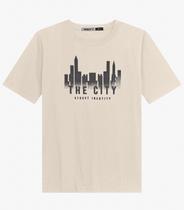 Camiseta Juvenil Menino em Meia Malha Minty Bege Camiseta Juvenil Menino em Meia Malha Minty Bege