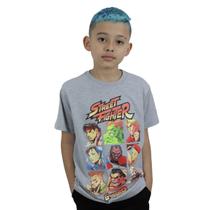 Camiseta Juvenil Street Fighter Menino Gangster 30.01.2668