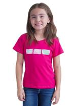 Camiseta Juvenil Texas Farm - Ctf010 - Rosa Pink