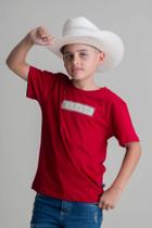 Camiseta Juvenil Texas Farm - Ctm016 - Do 10 Ao 16 - Vermelho Bordo 10 Camiseta Juvenil Texas Farm - Ctm016 - Do 10 Ao 16 - Vermelho Bordo 10