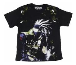 Camiseta Kakashi Hatake Sensei Blusa Adulto Unissex Anime Naruto Mr1224 BM