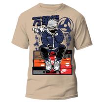 Camiseta Kakashi Streetwear Estilo Anime + Cultura Sneaker