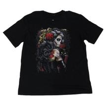 Camiseta Katrina Caveira Mexicana Adulto Plus Size Hcd453 RCH