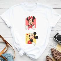 Camiseta Kawaii De Mickey, Minnie E Pato Donald Da Disney, Estilo Harajuku, Fofa, Feminina.
