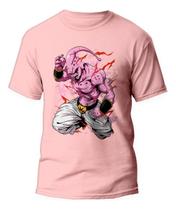 Camiseta Kid Buu Majin Boo Dragon Ball Z Camisa 100% Algodão