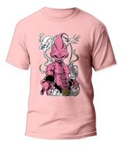 Camiseta Kid Buu Majin Boo Dragon Ball Z Camisa 100% Algodão