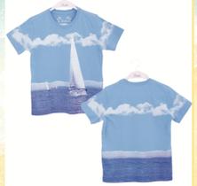 Camiseta Kids Azul