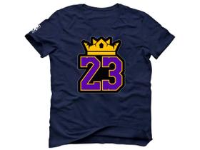 Camiseta King James 23 Basquete LakerNation Cavalier Heatt