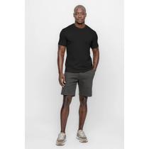 Camiseta King&Joe Travel Pack Malha Dupla preta