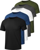 Camiseta Kinglaman 5 unidades de malla de secado rápido para deporte XL Camiseta Kinglaman 5 unidades de malla de secado rápido para deporte XL