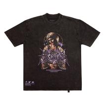 Camiseta Kings Barroco Oversized Preto Santa Original