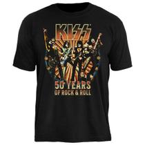 Camiseta kiss 50 Years Of Rock & Roll