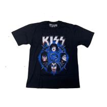 Camiseta Kiss Gene Simons Adulto e Extra Plus Size MR319 RCH Camiseta Kiss Gene Simons Adulto e Extra Plus Size MR319 RCH