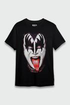 Camiseta Kiss Simmons Of0137 Consulado Do Rock Oficial Banda
