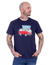 Camiseta Kombi Kombinha Marinho.