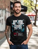 Camiseta Korn Turnê 2026 Estampa Exclusiva Rock Metal