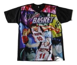 Camiseta Kuroko No Basket Blusa Adulto Anime A256 BM Camiseta Kuroko No Basket Blusa Adulto Anime A256 BM