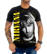 Camiseta Kurt Cobain Bande De Rock Nirvana Masculina