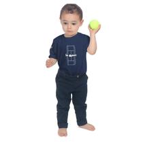 Camiseta La Open Quadra Infantil Marinho Camiseta La Open Quadra Infantil Marinho