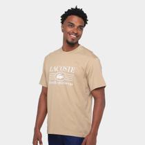 Camiseta Lacoste Básica Masculina Camiseta Lacoste Básica Masculina