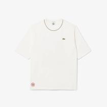 Camiseta Lacoste de malha edição Roland Garros Camiseta Lacoste de malha edição Roland Garros