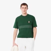 Camiseta Lacoste em Piqué com Emblema Bordado Camiseta Lacoste em Piqué com Emblema Bordado